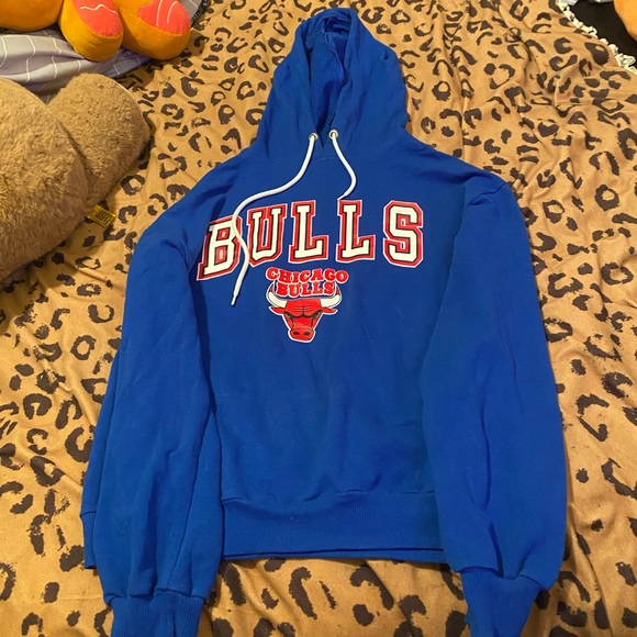 Chicago Bulls Blue Hoodie - Picture 2 of 4